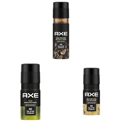 Buy AXE Dark Temptation Long Lasting Deodorant Bodyspray For Men, 215ml ...