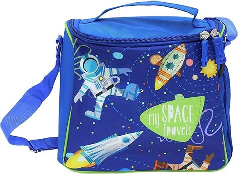 Buy Echo Boomers Space Print Blue Insulated Tiffin Lunch Bags for Kids ...