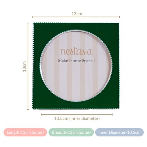 Polished Photo Frame Midnight Green 5"x5" Online - Premium Photo Frame ...