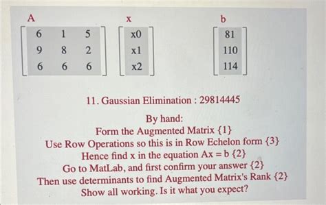 Image result for Gaussian Method Matrix