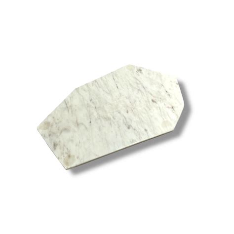 Banswara White Marble Large Round Cheeseboard – AGATES N STONES