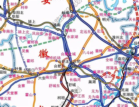 安徽省高速规划图2020,2030安徽高速规划图,安徽五高速规划图(第2页)_大山谷图库