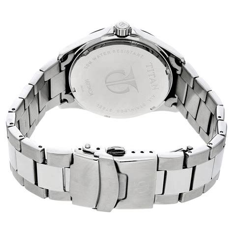 Buy Online Titan Octane Silver Dial Analog Stainless Steel Strap watch ...
