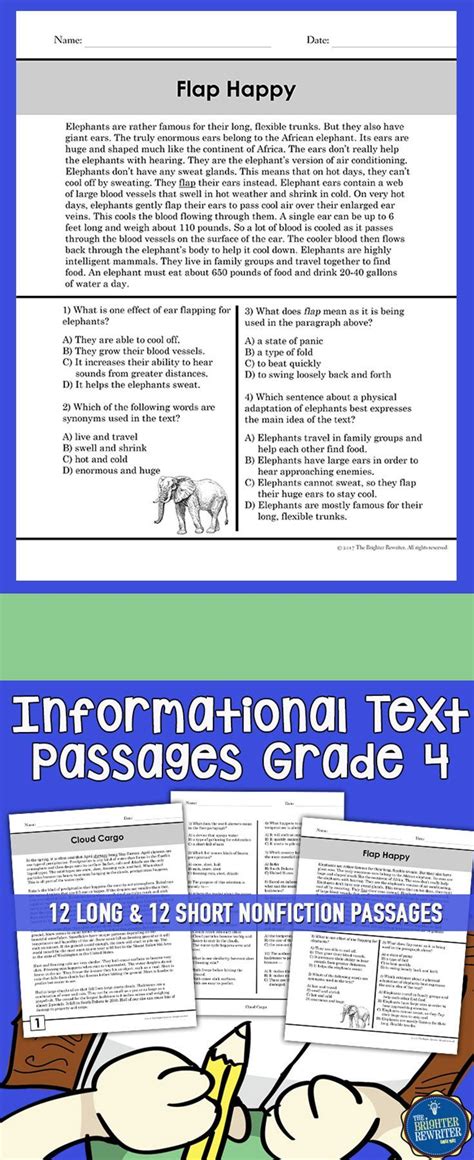 Printable Informational Text 的图像结果
