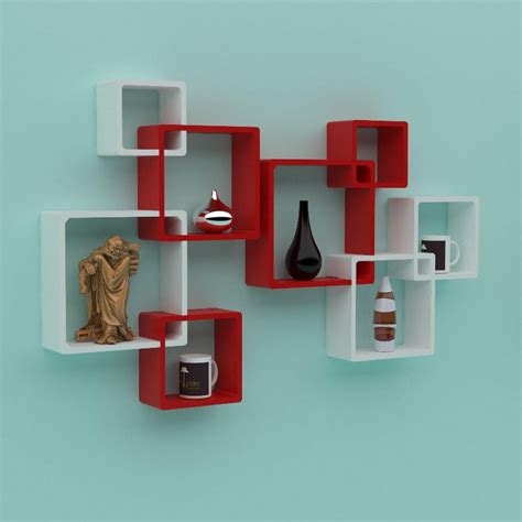 Elevate Your Space with Wooden Twist Rafuf Floating Wall Shelves ...