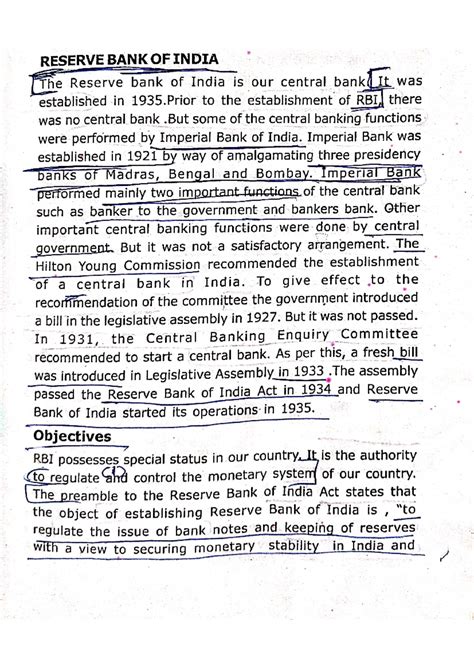 RBI - The reserve bank of india is our central bank. It was established ...