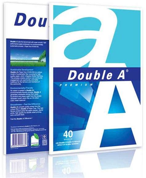 100 GSM Double A A4 Size Presentation Paper Exporters and Suppliers ...