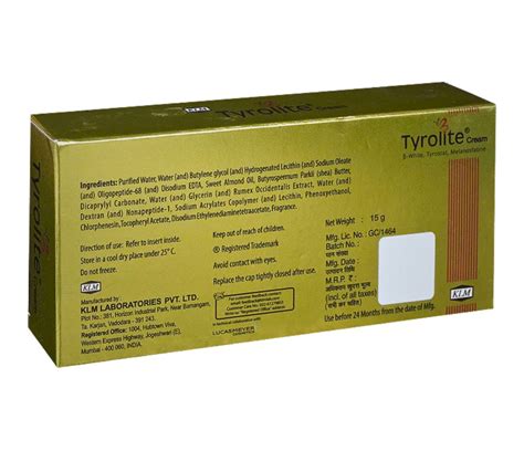 Tyrolite Cream – DelMeds.com