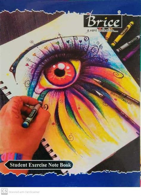 Brice Interleaf School Notebook|copy 240 pages (18cm*24cm)