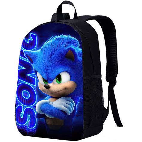 Buy Sonic Backpack,Sonic Bag School Backpack for Men Boys Online at ...