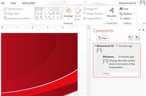 Image result for How to Get Back a Comment On PowerPoint