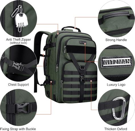 WITZMAN Carry On Travel Backpack for Men Large India | Ubuy