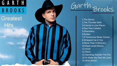 Garth Brooks: Greatest Hits | Best Of Garth Brooks Playlist 2021 - YouTube