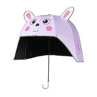Little Surprise Box Bunny Theme Helmet Shape Umbrella for Kids (2-6 ...