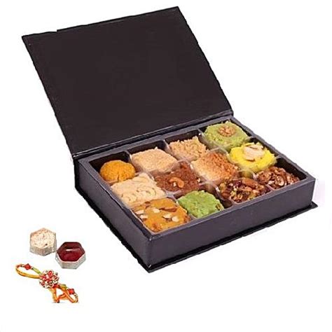 Buy Raksha Bandhan Store Celebration Assorted Barfi Sweets Gift Box ...