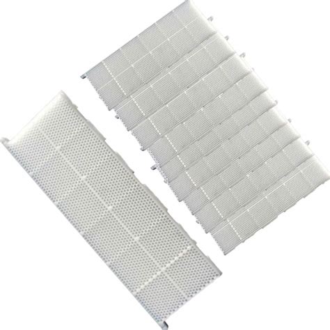 (Pack-10) Permacomb Plastic Hive Frames, Fully Drawn Honeycomb Super ...
