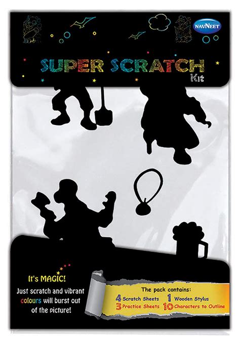 Buy Navneet Super Scratch Kit- Best travel pack- Perfect for Birthday ...