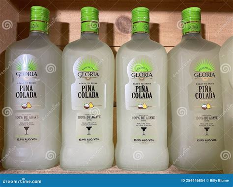 Retail Grocery Store Gloria Pina Colada Mixer Editorial Stock Image ...