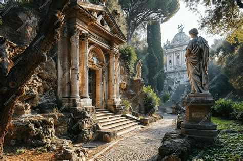 Premium AI Image | St Michaels Rome Presence