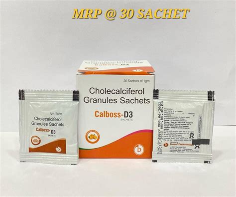 CALBOSS-D3 sachet Biocore Pharmaceuticals