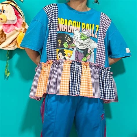 《送料込み》Remake frill tee | 古着とリメイクkukuru