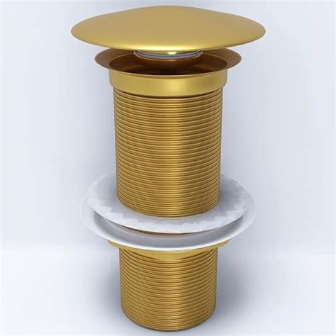 PESCA Heavy Quality Full Brass Thread Waste Coupling 5" INCH for Wash ...