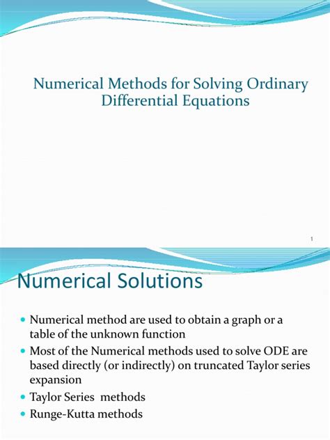 Image result for Numerical Methods Topics