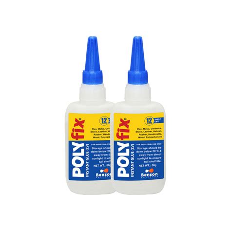 Polyfix General Purpose Fast Glue: Versatile Adhesive for Acrylic, Fle ...
