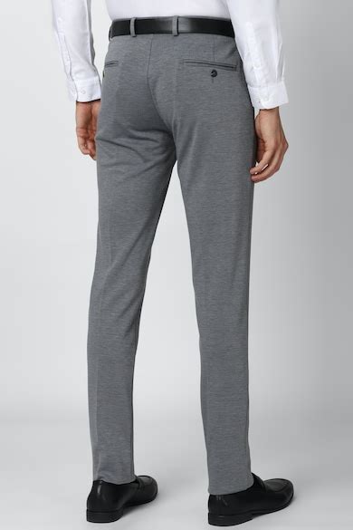 Buy Men Grey Solid Super Slim Fit Formal Trousers Online - 706332 ...