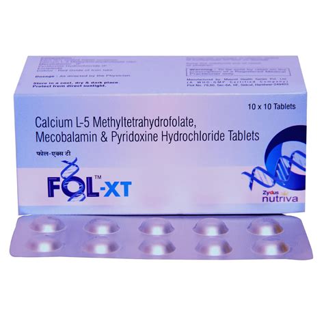 Fol XT Tablet 10's Price, Uses, Side Effects, Composition - Apollo Pharmacy