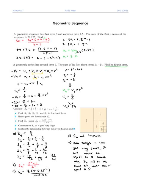 Image result for Geometric Series Hard Example