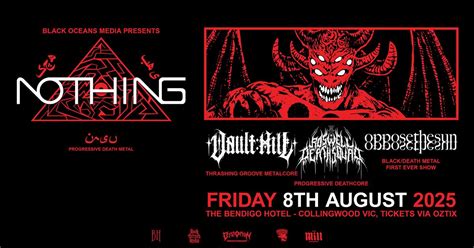 NOTHING + Vault Hill + Roswell Deathsquad + Oppose The Sun (First Ever ...