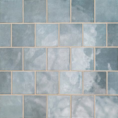 Buy MSI Renzo Denim 5 Inch x 5 Inch Glossy Ceramic Square Wall Tile for ...