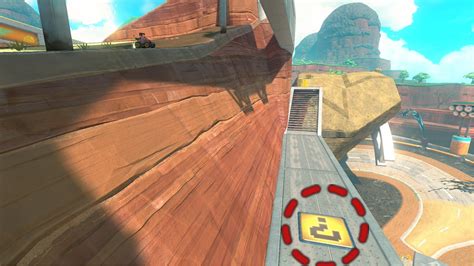 Mario Kart World Guide : Choco Mountain Question Mark Panel Locations