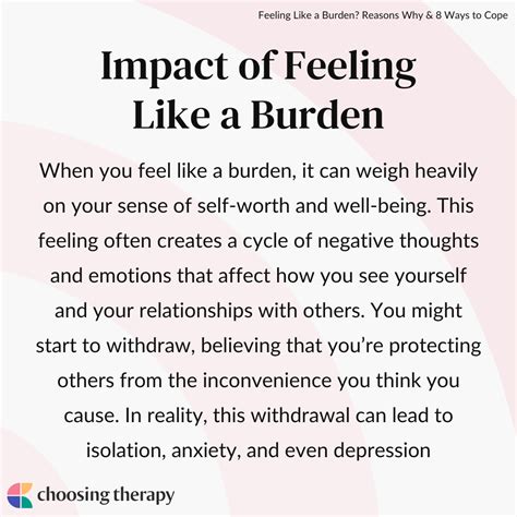8 Ways to Cope With Feeling Like a Burden