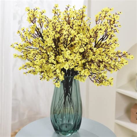 Buy | Pack Of 5 Artificial Baby Breath Gypsophila Flowers Bunches ...