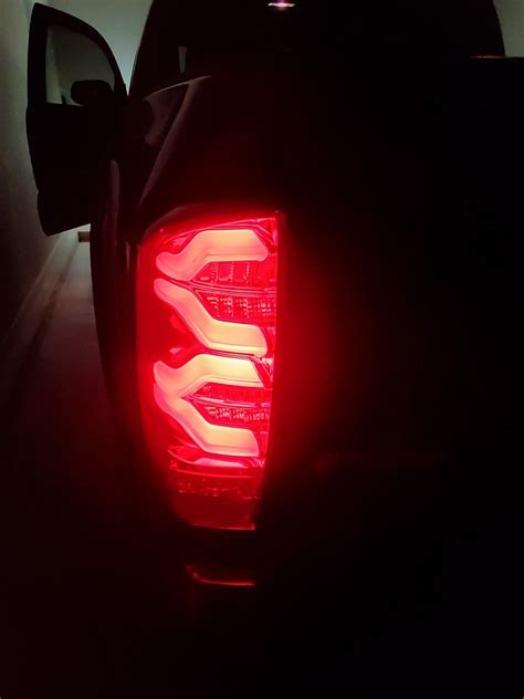not the best picture but I got the alpha rex pro tail lights. I didn't ...
