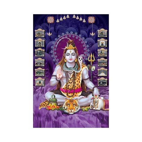 Dharvika Innovations Lord shiva posters for wall | mahadev posters for ...
