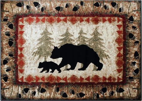 Masada Masada Rugs 5'x7' Cabin/Lodge Theme Area Rug India | Ubuy
