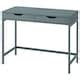 ALEX desk, black-brown, 100x48 cm (393/8x187/8") - IKEA