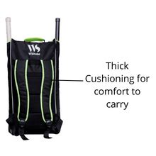 Buy WHITEDOT SPORTS Falcon 1.0 Duffle Backpack Cricket Kitbag, Black ...