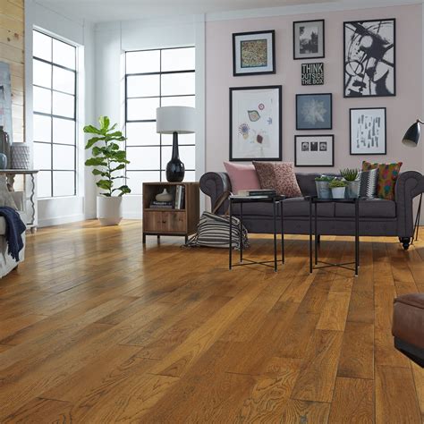 3/4 in. x 5 in. Pepperell Hickory Solid Hardwood Flooring | Solid ...