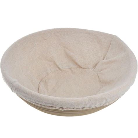 Buy Premium Round Bread Banneton Basket with Liner - Perfect Brotform ...