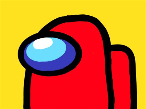 Drew the among us logo! | Fandom