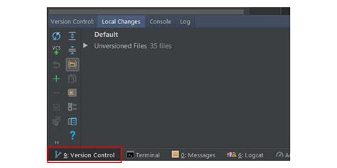 Adding Git to Android Studio 的图像结果
