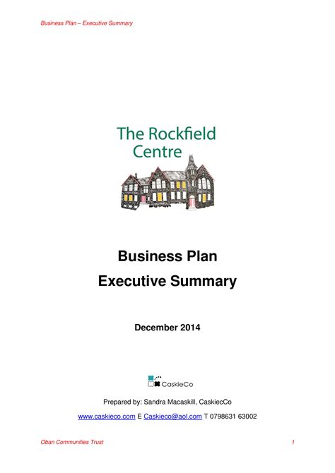 Detailed Business Plan Example 的图像结果