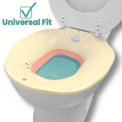 Buy Fivona Foldable Sitz Bath Tub for Toilet Hemorrhoids Soak Online at ...