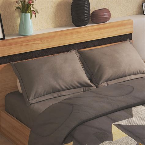 Buy Everyday Essentials 4Pcs Printed Double Bed-In-A-Bag Set from Home ...