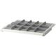 KOMPLEMENT pull-out tray with divider, dark grey/light grey, 75x58 cm ...