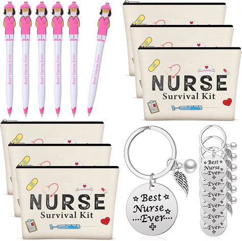 Amazon.com: 18 Pcs Nurse's Day Nurse Appreciation Gifts Including 6 ...